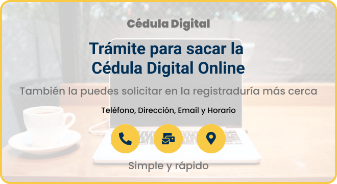 tramite cedula digital