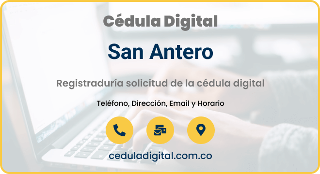 Registraduría Municipal San Antero, Córdoba