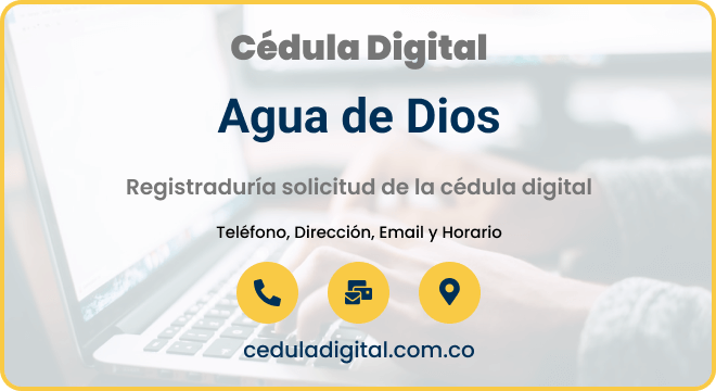 Registraduría Municipal de Agua de Dios - Cundinamarca