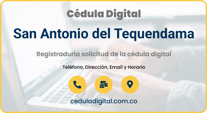 Registraduría Municipal de San Antonio del Tequendama, Cundinamarca
