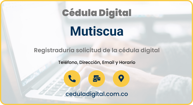 Registraduría Municipal Mutiscua+Norte de Santander