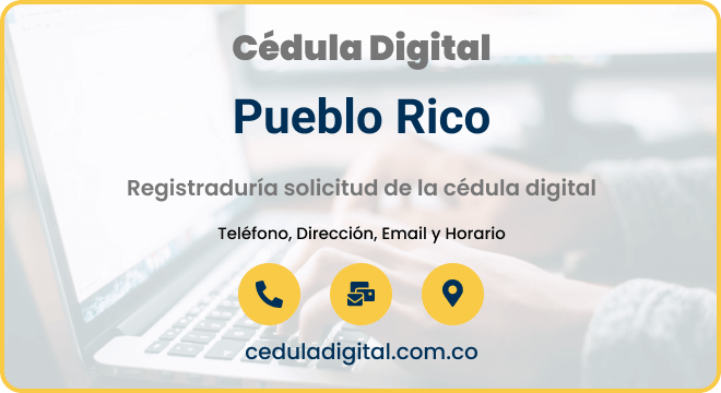 Registraduría Municipal Pueblo Rico