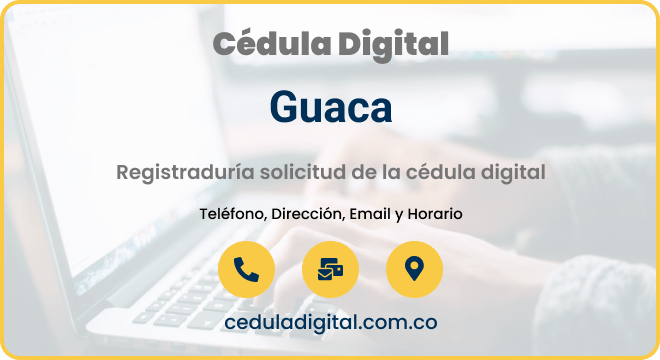 Registraduría Guaca, Santander
