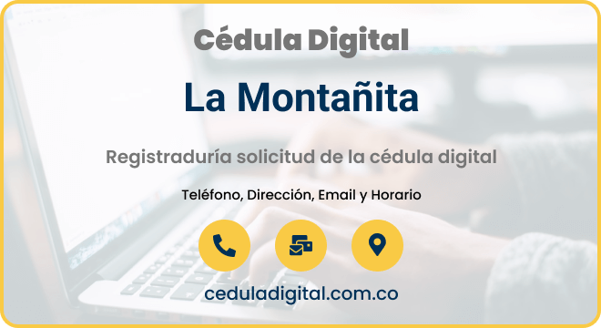 Registraduría Municipal La Montañita, Caquetá