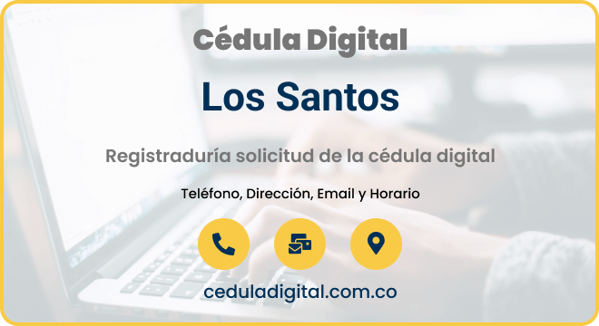Registraduría Municipal Los Santos - Santander