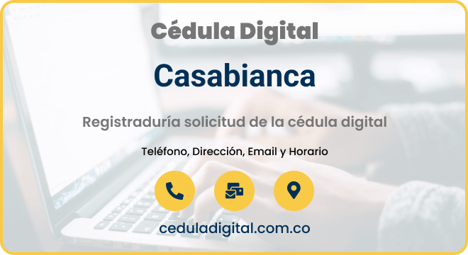 Registraduría Municipal Casabianca-Tolima