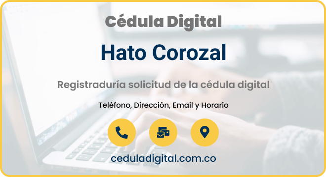 Registraduría Municipal de Hato Corozal - Casanare
