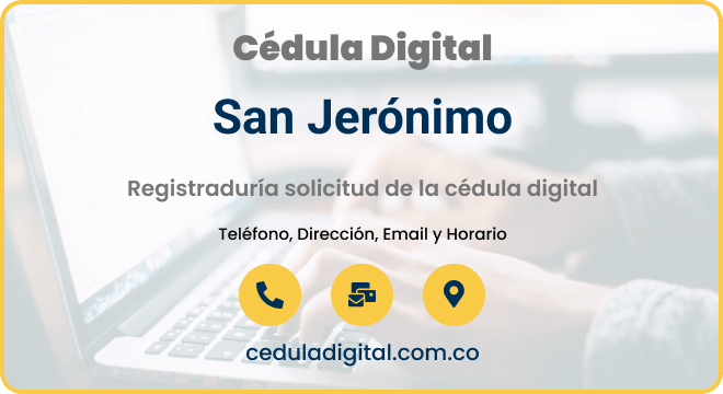 Registraduría Municipal San Jerónimo, Antioquia