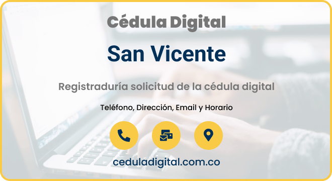 Registraduría Municipal San Vicente