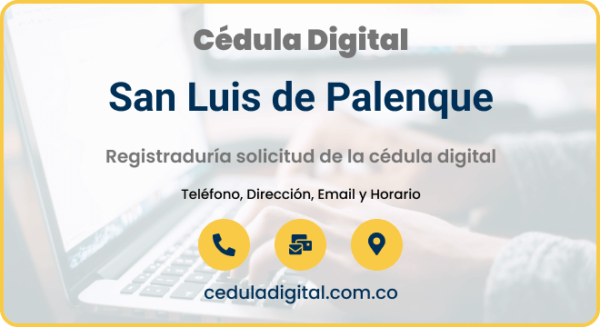 Registraduría Municipal San Luis de Palenque - Casanare