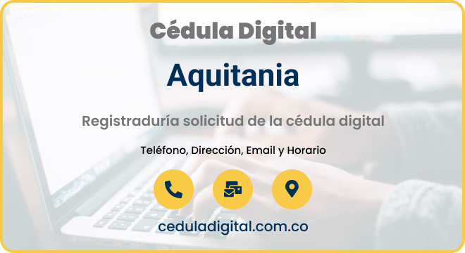 Registraduría Municipal Aquitania - Boyacá