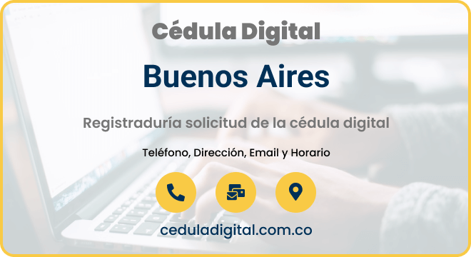 Registraduría Municipal Buenos Aires-Cauca
