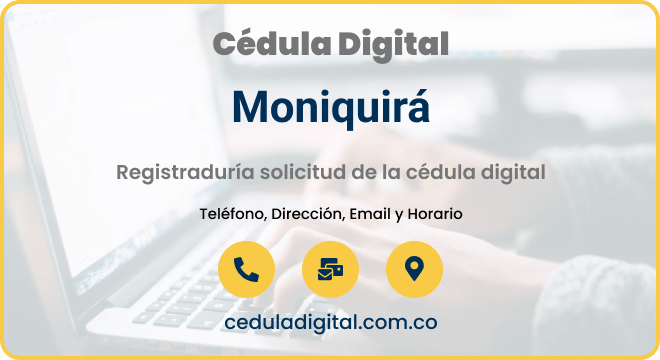 Registraduría Municipal Moniquirá+Boyacá