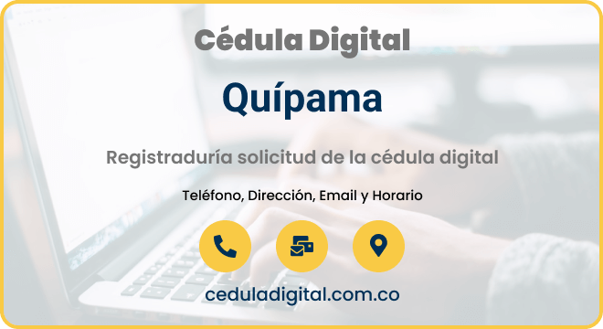 Registraduría Municipal de Quípama - Boyacá