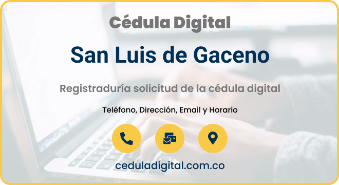 Registraduría Municipal San Luis de Gaceno, Boyacá