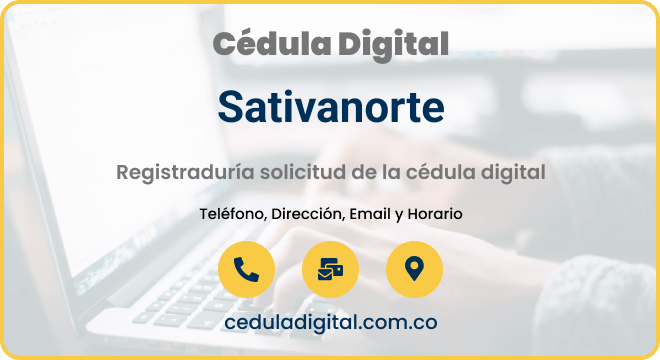 Registraduría Municipal de Sativanorte, Boyacá