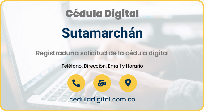 Registraduría Municipal de Sutamarchán - Boyacá
