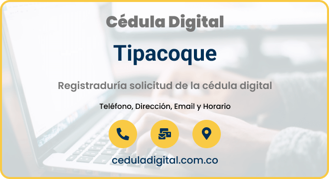 Registraduría Municipal de Tipacoque - Boyacá